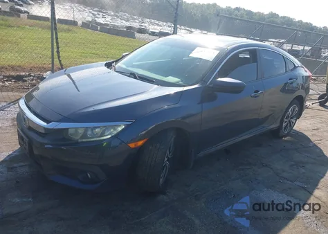 2016 Honda Civic Ex-L from USA, damaged, VIN 19XFC1F72GE015080